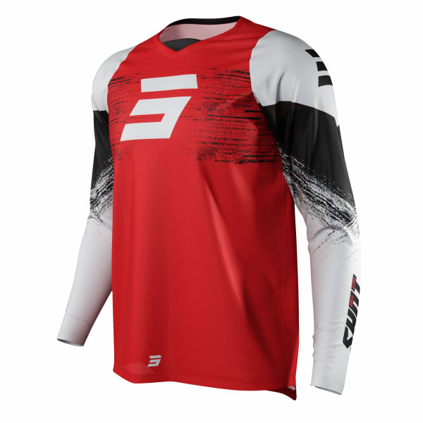 Shot Shot raw jersey burst red (small)
